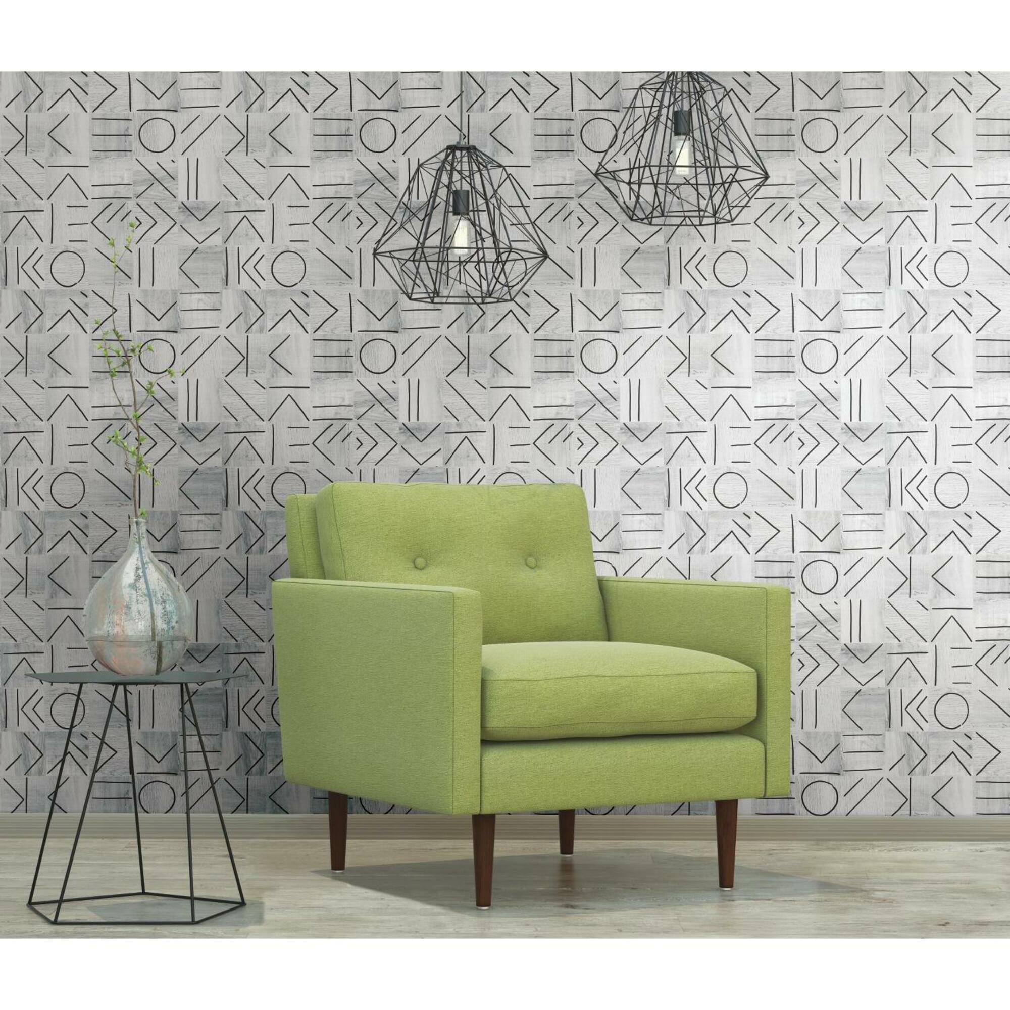 RoomMates Down The Line Peel & Stick Wallpaper